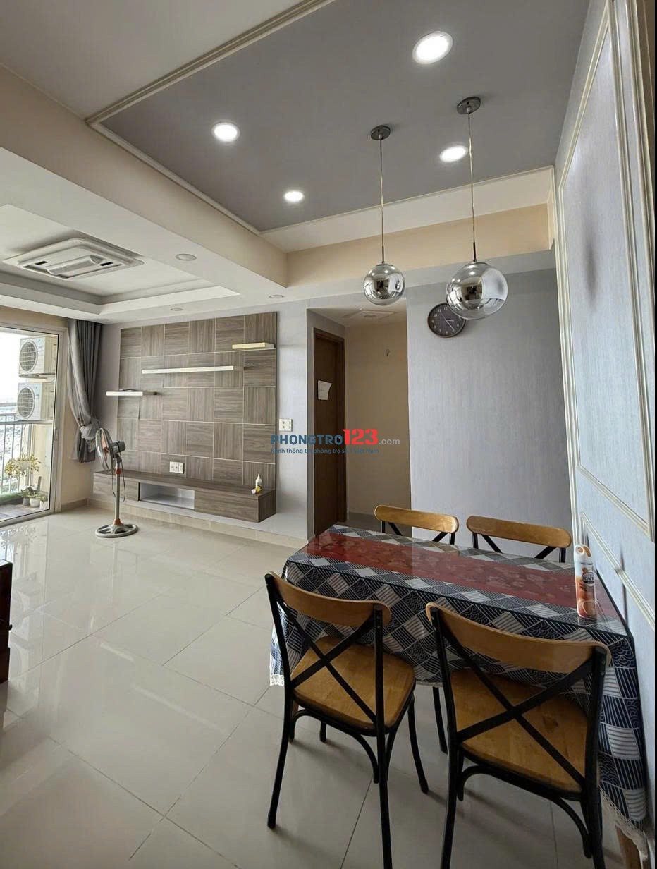 Cho thuê C/c Cộng Hòa Plaza 77m2, đầy đủ nội thất, 2PN , Giá 14 tr/th