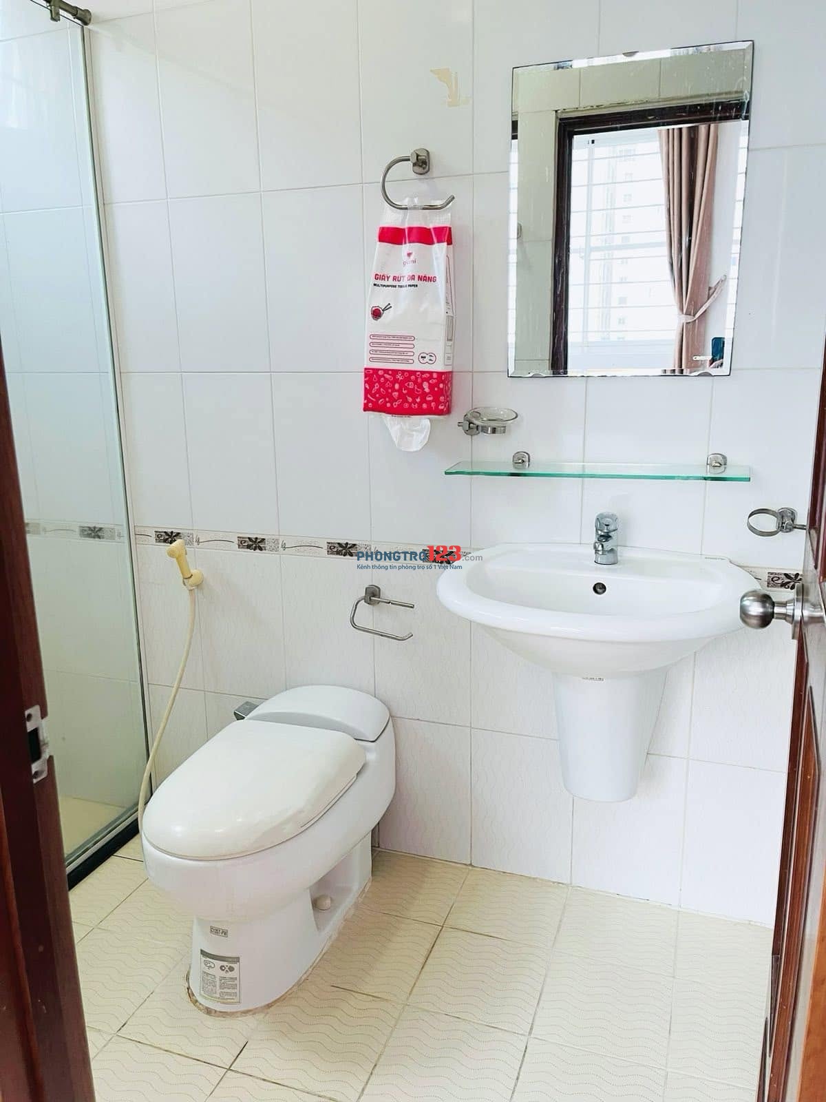 Cho thuê chung cư Kim Tâm Hải, Trường Chinh - Căn 2PN, có nội thất giá thuê 7tr5/tháng