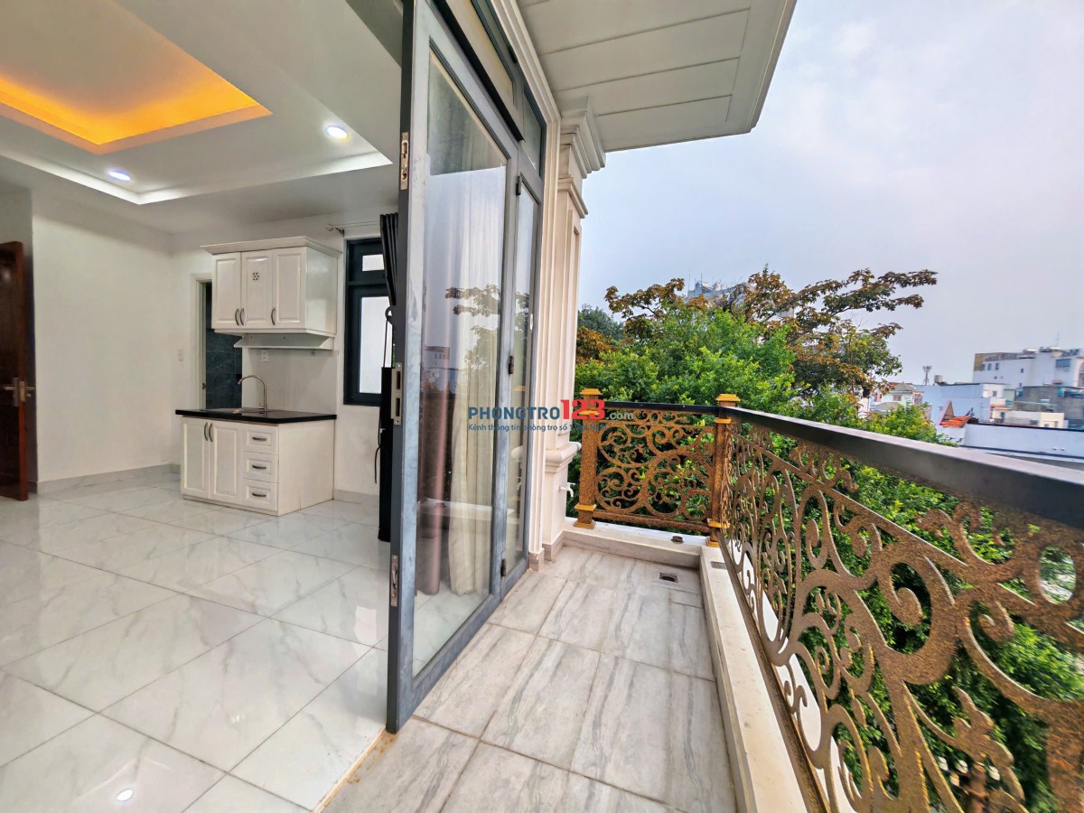  CHO THUÊ PHÒNG - 40m2 - FULL NỘI THẤT - BAN CÔNG RIÊNG - NGUYỄN THƯỢNG HIỀN, BÌNH THẠNH