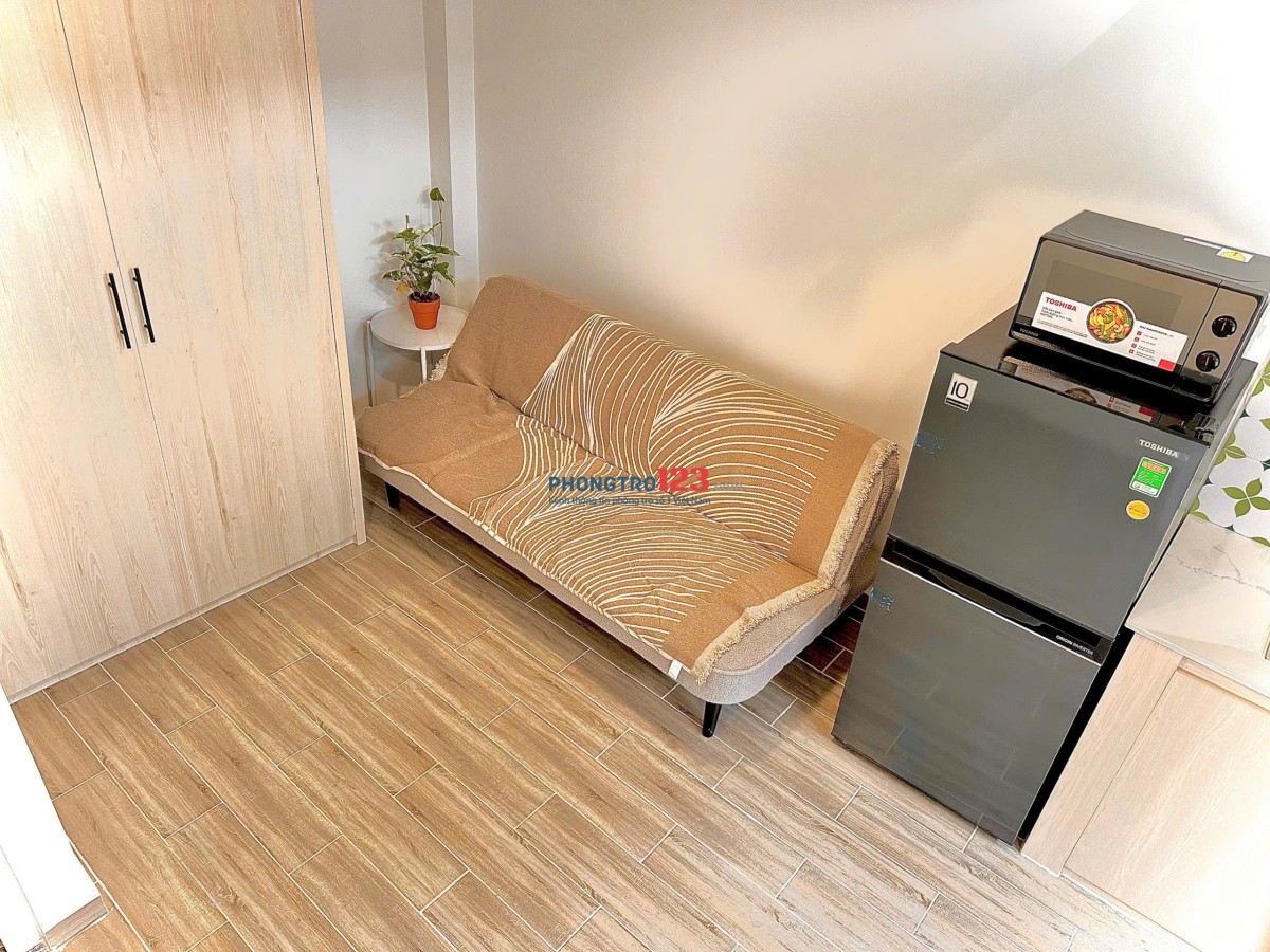 CĂN HỘ CÓ GÁC CAO - BAN CÔNG FULL NỘI THẤT CAO CẤP Ở ĐIỆN BIÊN PHỦ BÌNH THẠNH SÁT UEF HUTECH HIU