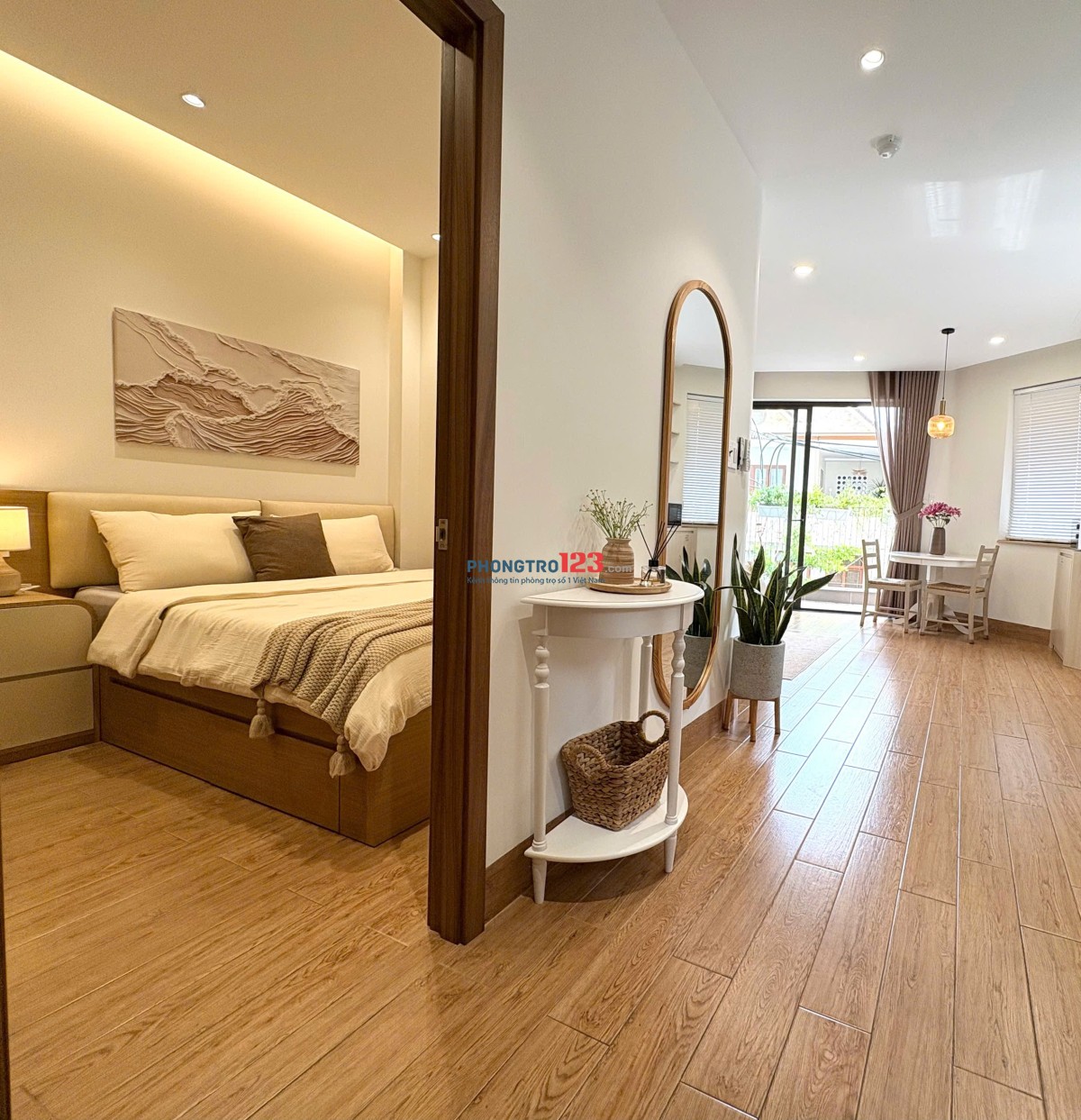 CHO THUÊ CĂN HỘ 1 PHÒNG NGỦ FULL NỘI THẤT, LÊ THÁNH TÔN, QUẬN 1
