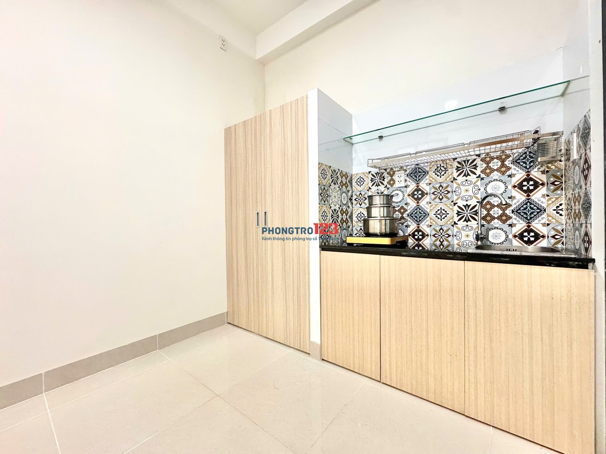Phòng mới xây sạch đẹp trang thiết bị mới - Bùi Đình Túy gần Học Viện Cán Bộ
