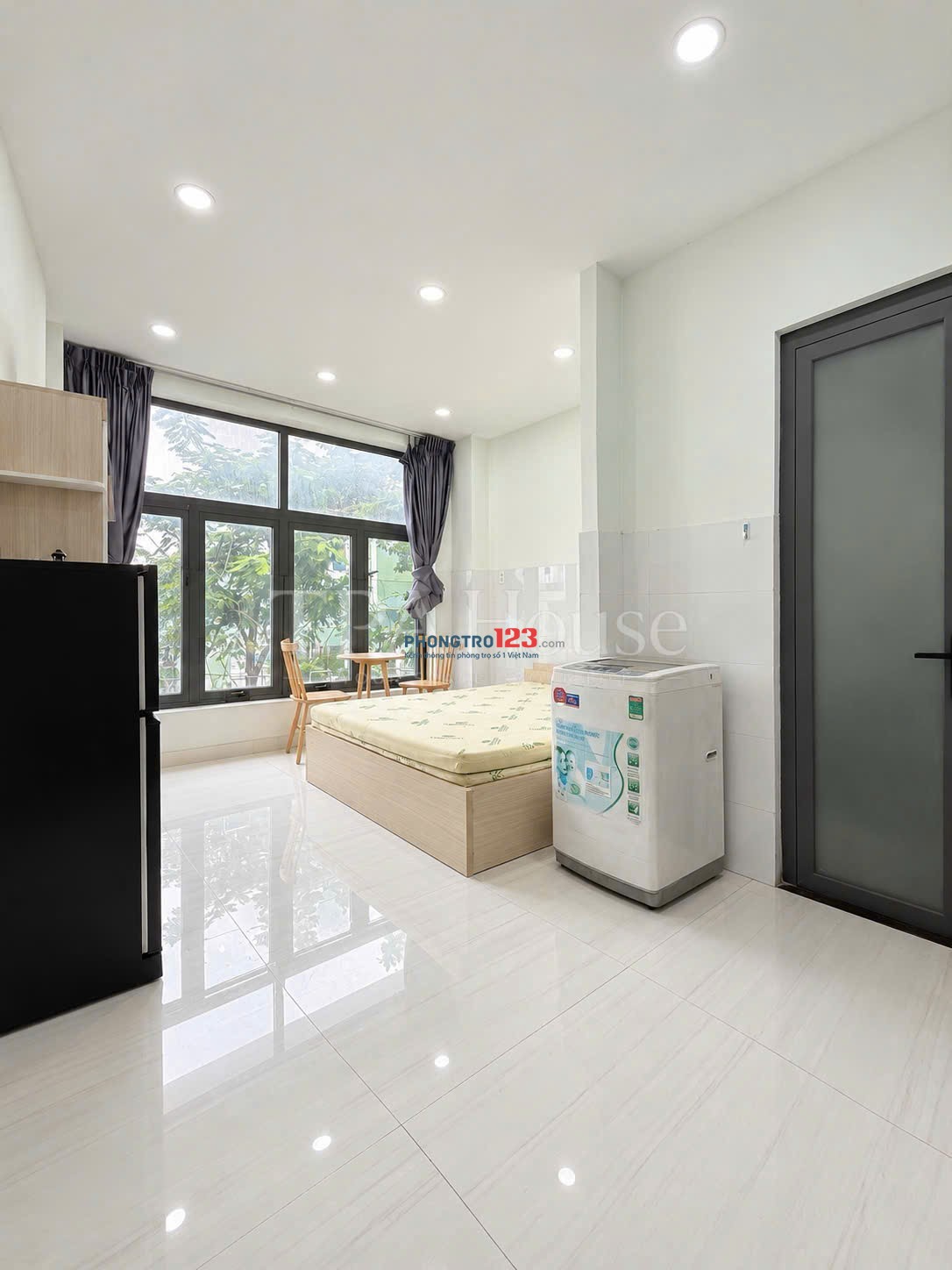 CHO THUÊ STUDIO CỬA SỔ LỚN GẦN METRO TÂN CẢNG TẠI NGUYỄN VĂN THƯƠNG