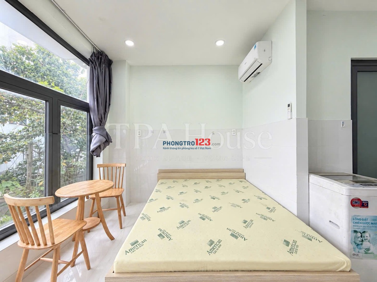 CHO THUÊ STUDIO CỬA SỔ LỚN GẦN METRO TÂN CẢNG TẠI NGUYỄN VĂN THƯƠNG