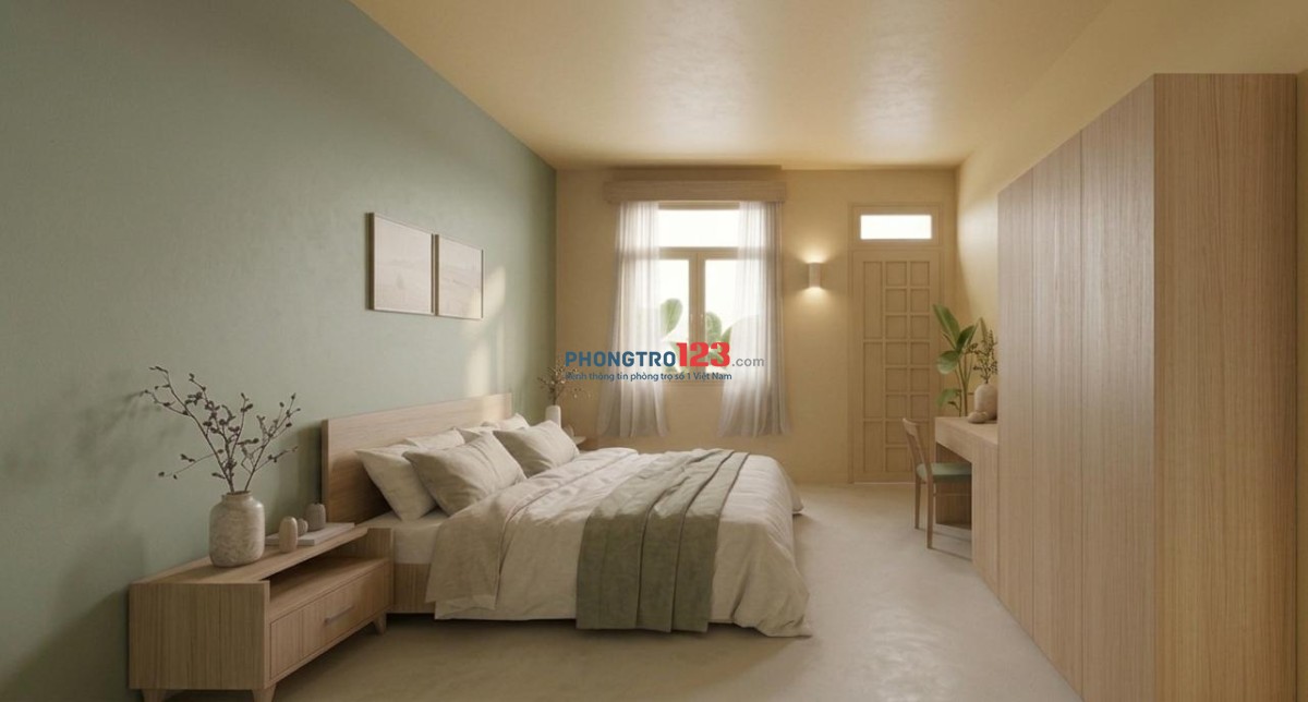 Cho thuê căn hộ 1PN, 30m2 tại 80a Đinh Bộ Lĩnh, 6,5 triệu VND