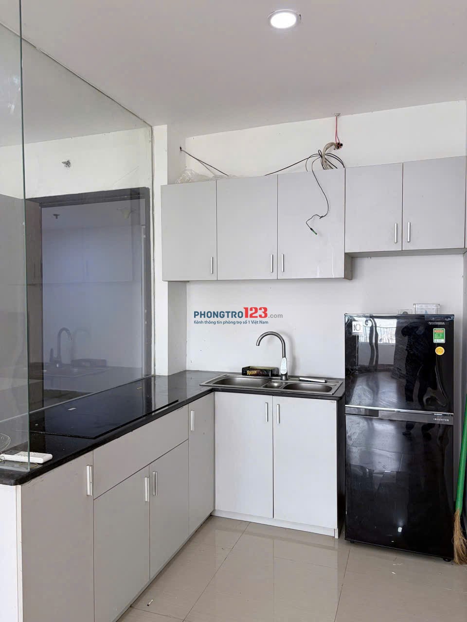 CHung cư Nhiêu Tứ, Hoa Sứ, PN: 2PN, NTCB, 60m2, 10 triệu
