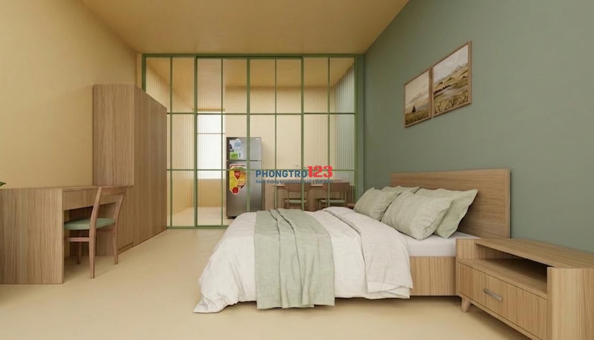 Cho thuê căn hộ 1PN, 30m2 tại 80a Đinh Bộ Lĩnh, 6,5 triệu VND