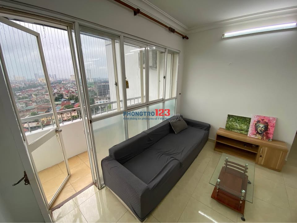 Cho thuê chung cư Hoa Sen, Lạc Long Quân- Căn 3PN, nội thất giá thuê 14tr/tháng