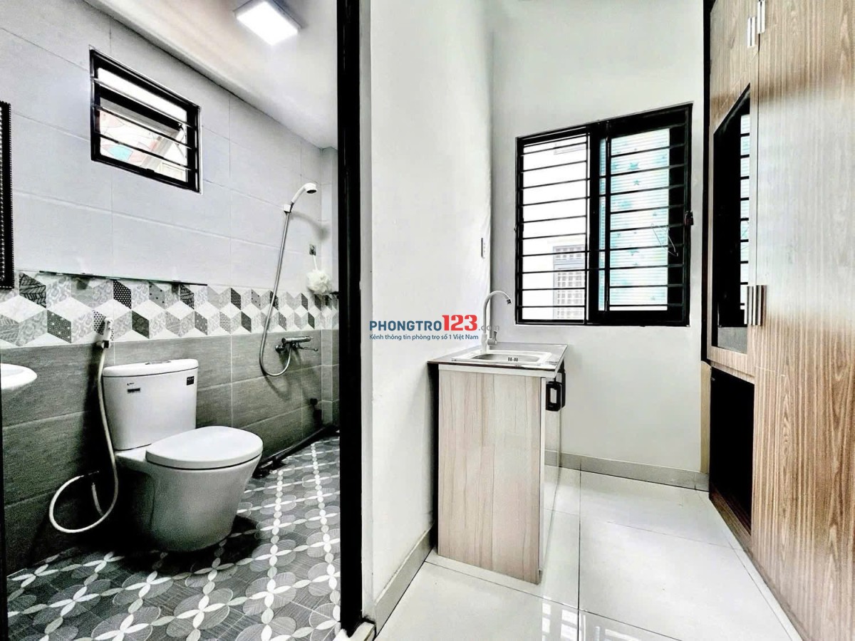 CHO THUÊ PHÒNG QUẬN GÒ VẤP 1 PHÒNG NGỦ TÁCH BẾP - GẦN ĐH CÔNG NGHIỆP, ĐH MỞ, ĐH TRẦN ĐẠI NGHĨA