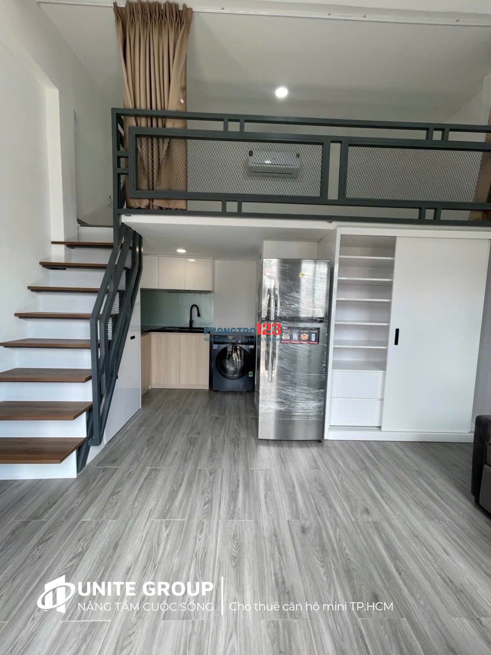 CHO THUÊ DUPLEX FULL NỘI THẤT BAN CÔNG TẠI HÀNG XANH NGAY ĐIỆN BIÊN PHỦ
