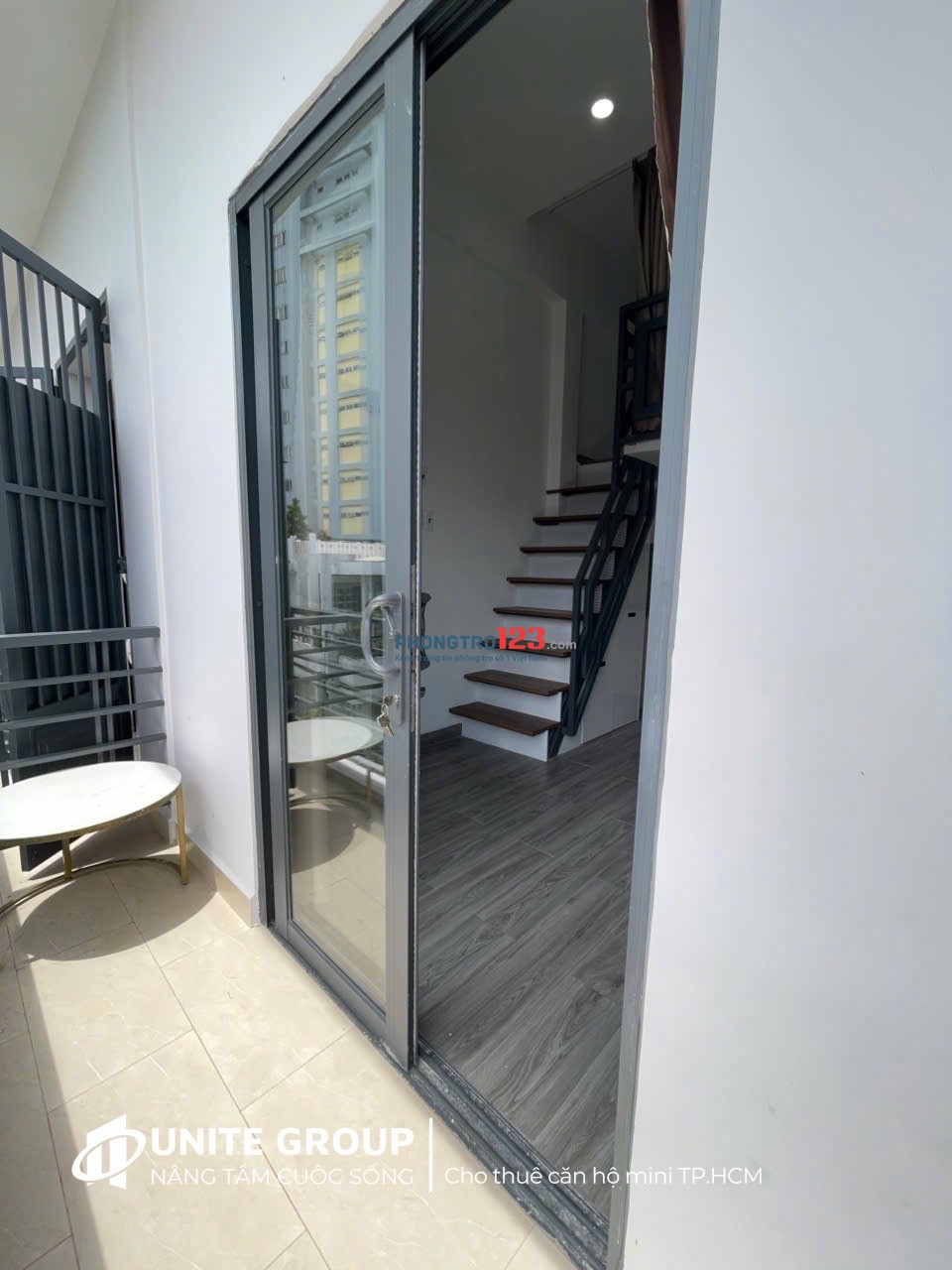 CHO THUÊ DUPLEX FULL NỘI THẤT BAN CÔNG TẠI HÀNG XANH NGAY ĐIỆN BIÊN PHỦ