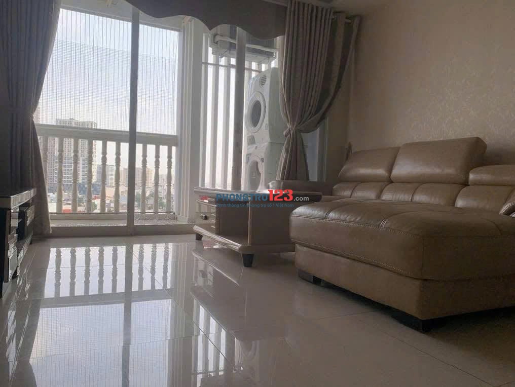 Căn góc C/c Khuông Việt 105m2, 3PN, đầy đủ nội thất giá 15 Tr/th