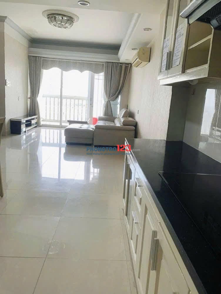 Căn góc C/c Khuông Việt 105m2, 3PN, đầy đủ nội thất giá 15 Tr/th