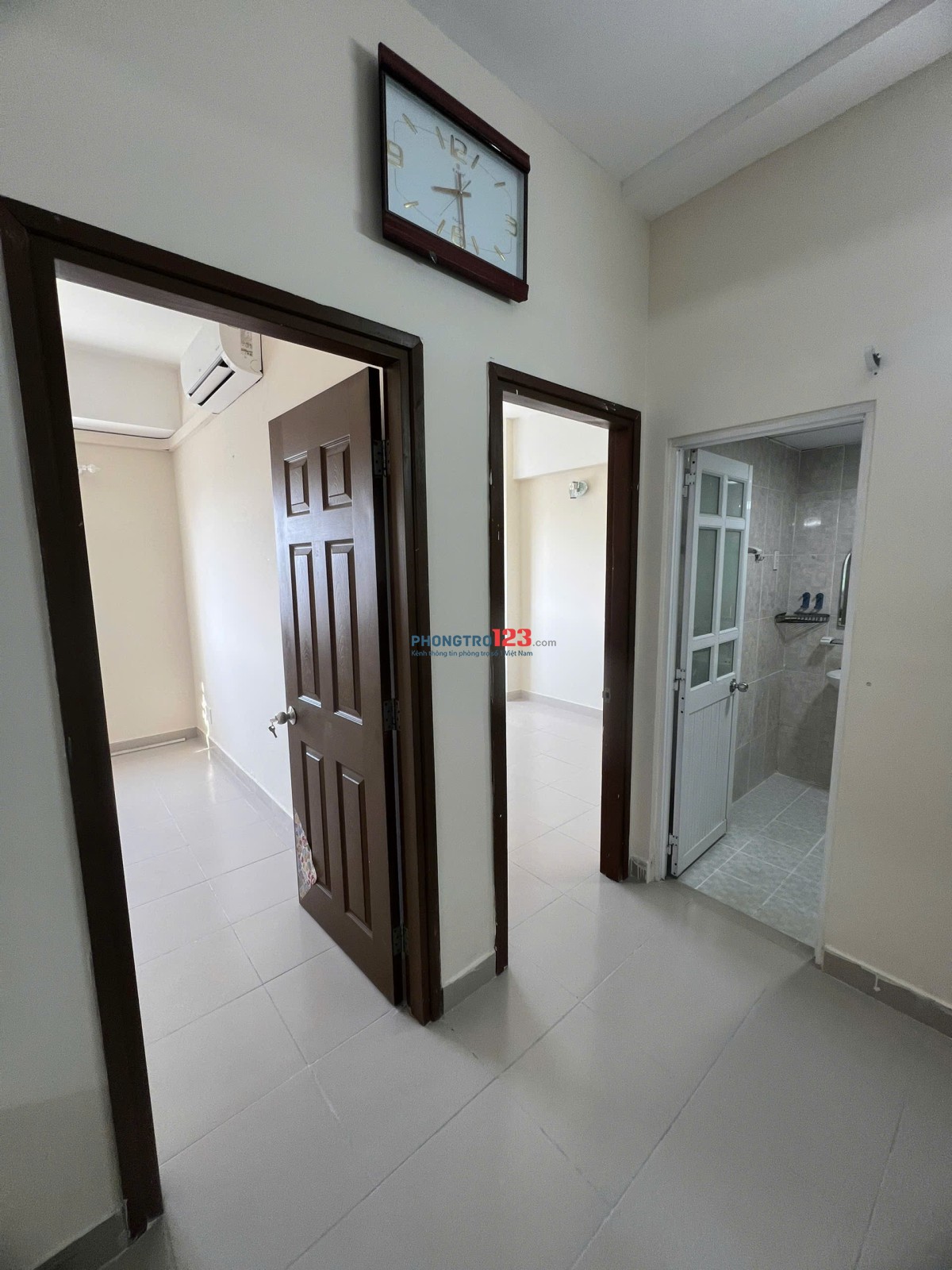 Chung cư Tecco, Nguyễn Thiện Thuật, BT: 2p ngủ, máy lạnh, 60m2, 10,5triệu
