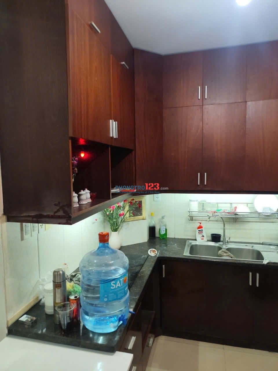 Chung cư Lê Văn Duyệt- Bình Thạnh rộng 63m2 - 2p ngủ, NTCB, giá 9,5tr/tháng