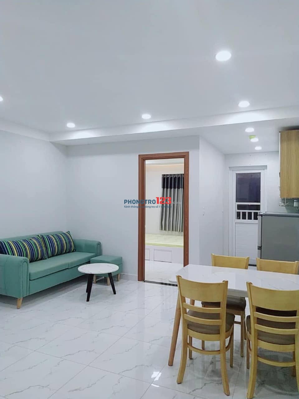 Cho thuê C/c Sacomreal 584, Luỹ Bán Bích - Căn 1PN giá 7tr/tháng