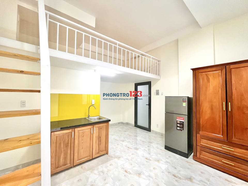 DUPLEX 35M2 MỚI TOANH, FULL NỘI THẤT NGAY HÃNG XANH, NGUYỄN GIA TRÍ