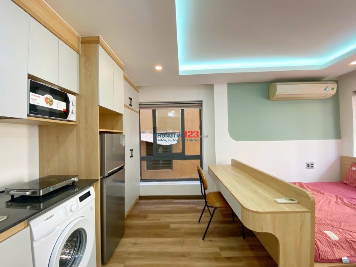 Cho thuê Studio full nội thất, gần Học viện Hàng không, Phú Nhuận