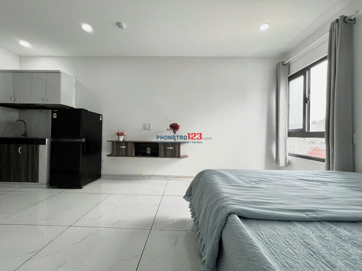 Cho thuê căn hộ full nội thất tách bếp Nguyễn Văn Đậu Bình Thạnh Gần Chợ Bà Chiểu