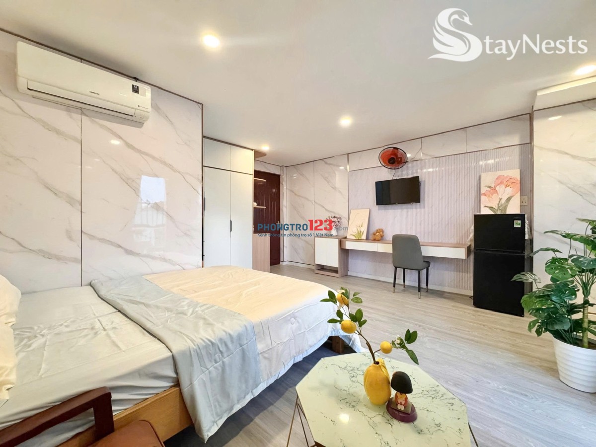  STUDIO FULL NỘI THẤT – CÓ BAN CÔNG | GẦN ĐH CÔNG THƯƠNG 
