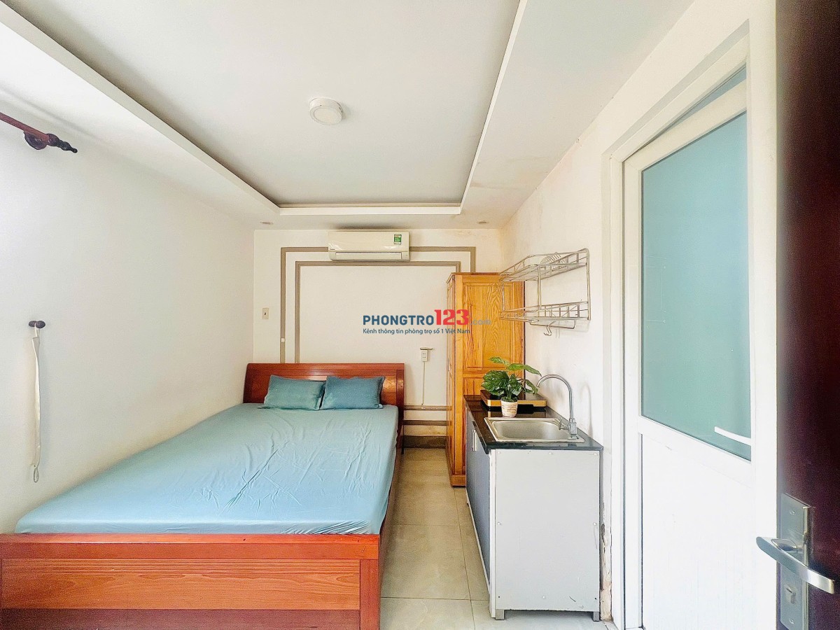 PHÒNG STUDIO FULL NỘI THẤT CỬA SỔ TRỜI THOÁNG MÁT TẠI PHẠM VĂN CHIÊU NGAY CHỢ HẠNH THÔNG TÂY
