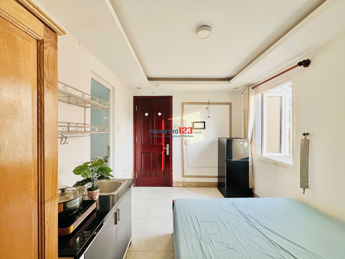 PHÒNG STUDIO FULL NỘI THẤT CỬA SỔ TRỜI THOÁNG MÁT TẠI PHẠM VĂN CHIÊU NGAY CHỢ HẠNH THÔNG TÂY