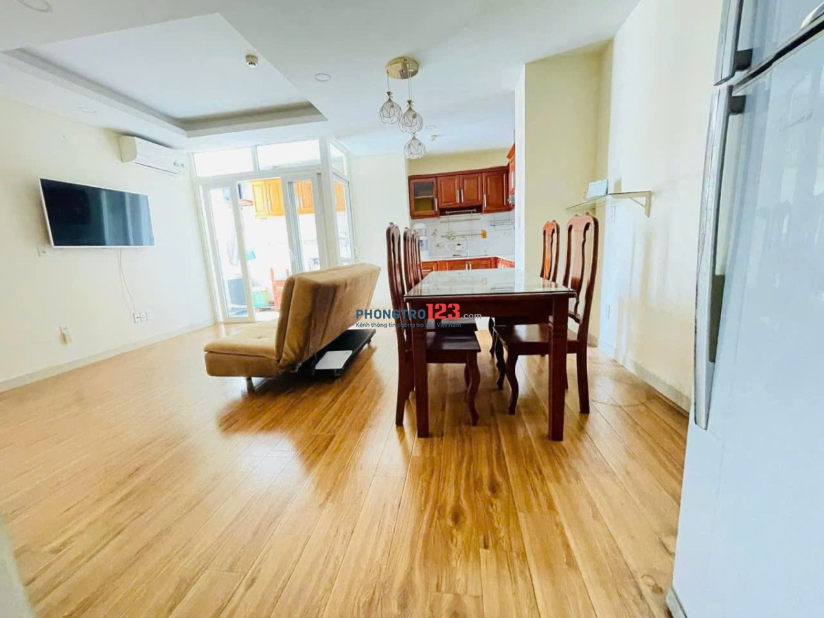 Chung Cư Ngô Tất Tố căn 2p ngủ, nội thất giá 12tr/th