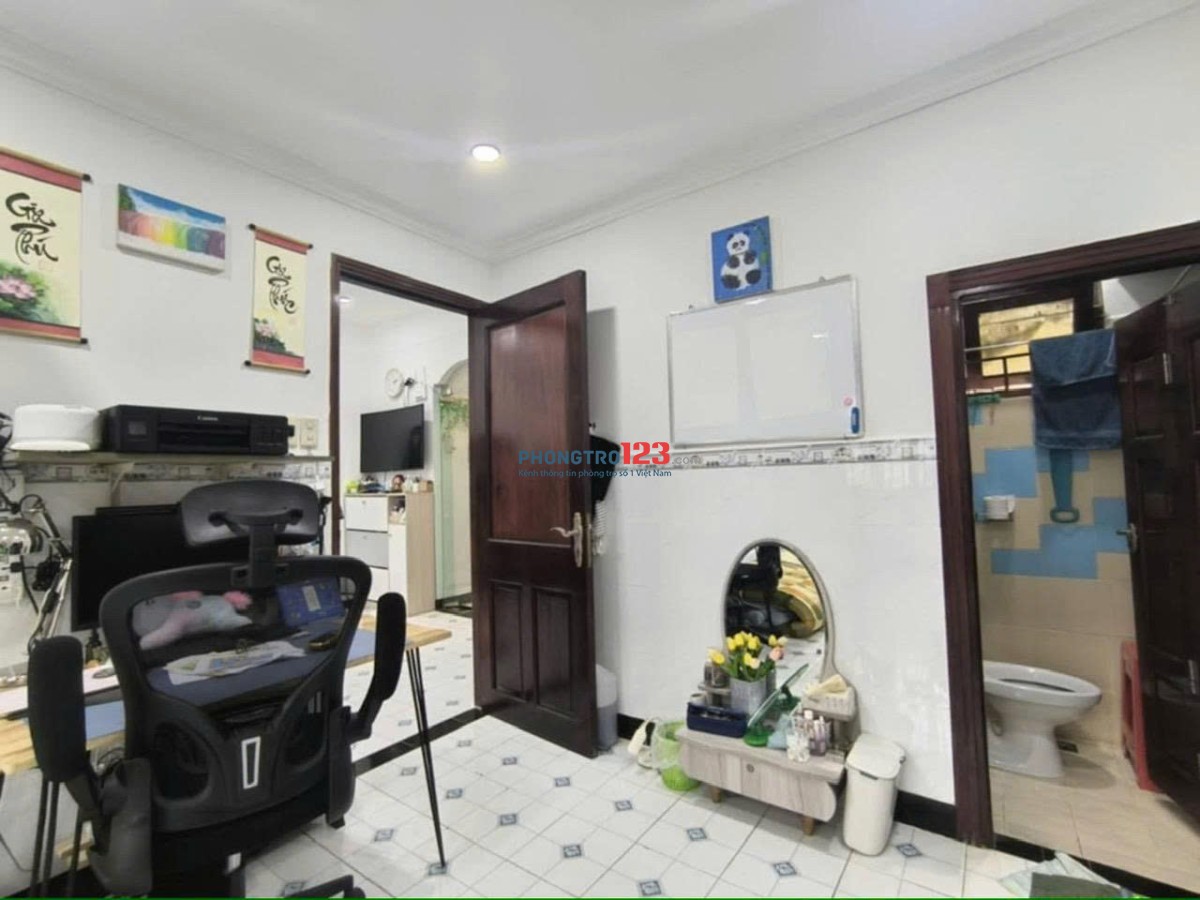 Chung cư Kỳ Đồng căn 1p ngủ 60m2 giá 9,5tr/tháng