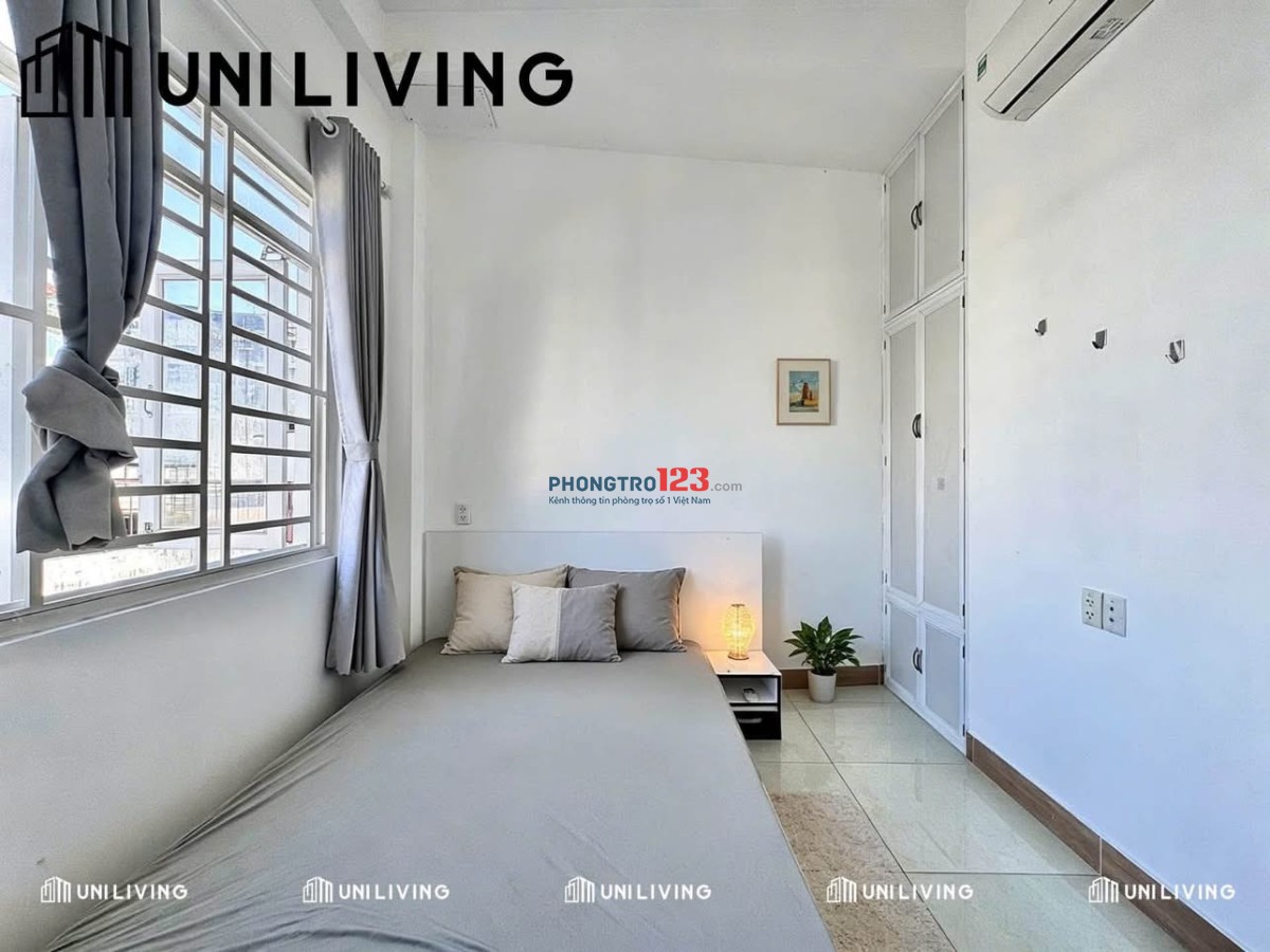Cho thuê phòng Bình Thạnh siêu thoáng, full nội thất gần ngã tư hàng xanh UTH, FTU2, nhà thang máy
