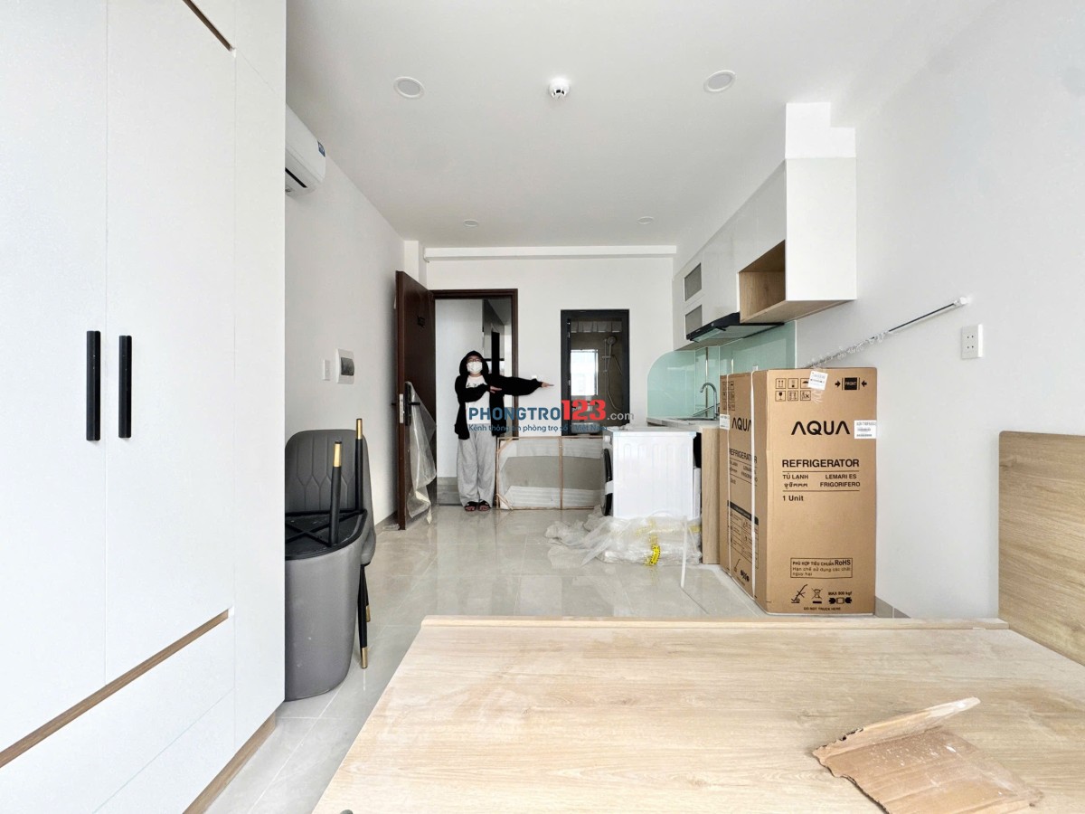 1 PHÒNG STUDIO BAN CÔNG FULL NỘI THẤT CUỐI CÙNG NGAY VLU, IUH 6