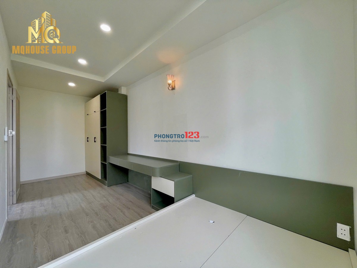 CHO THUÊ CĂN HỘ 1PN 1PK BAN CÔNG TONE GỖ CỰC ĐẸP NGAY SÂN BAY - CV GIA ĐỊNH