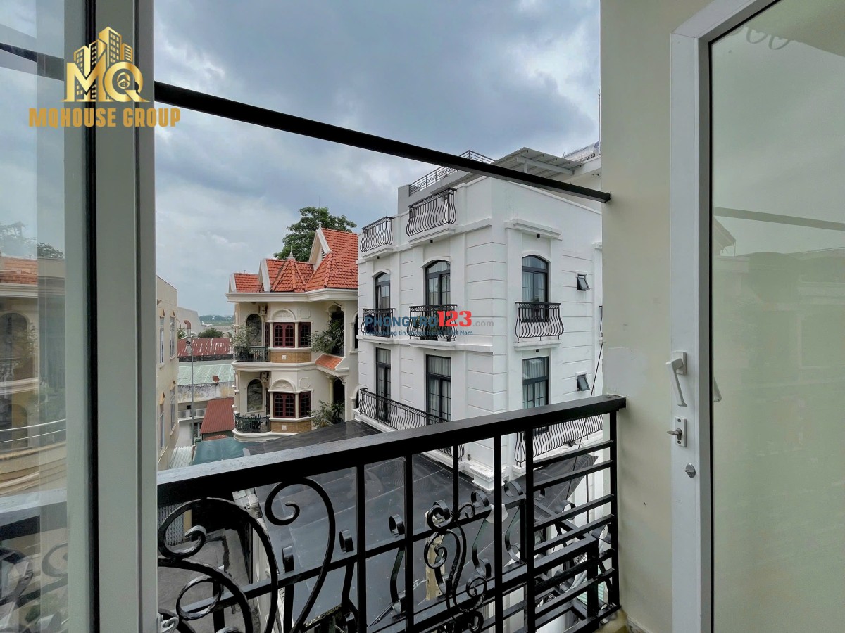 CHO THUÊ CĂN HỘ 1PN 1PK BAN CÔNG TONE GỖ CỰC ĐẸP NGAY SÂN BAY - CV GIA ĐỊNH