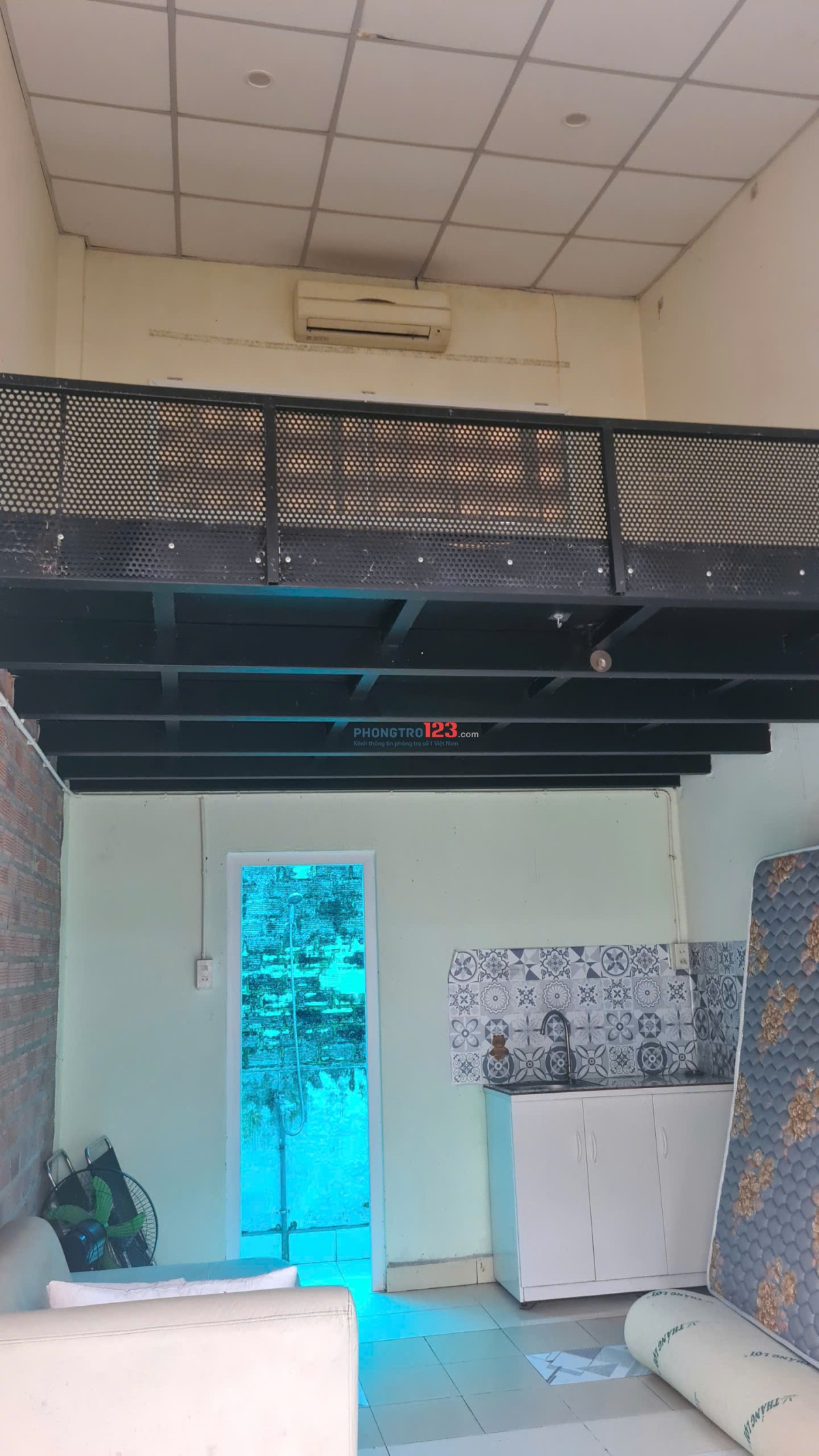 Cho thuê phòng trọ 1 trệt 1 gác lửng tại Phong Nẫm.