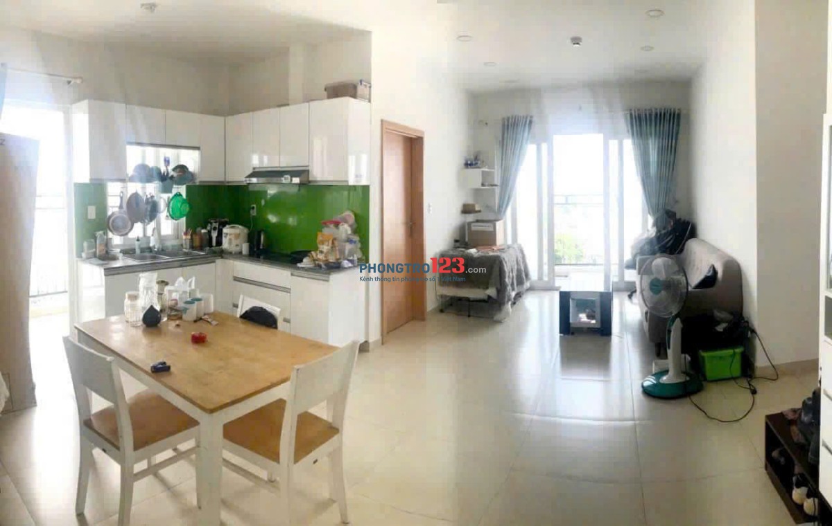 Chung cư Tô Ký, Q12: 2p ngủ, 2wc, có nội thất, 6,5triệu