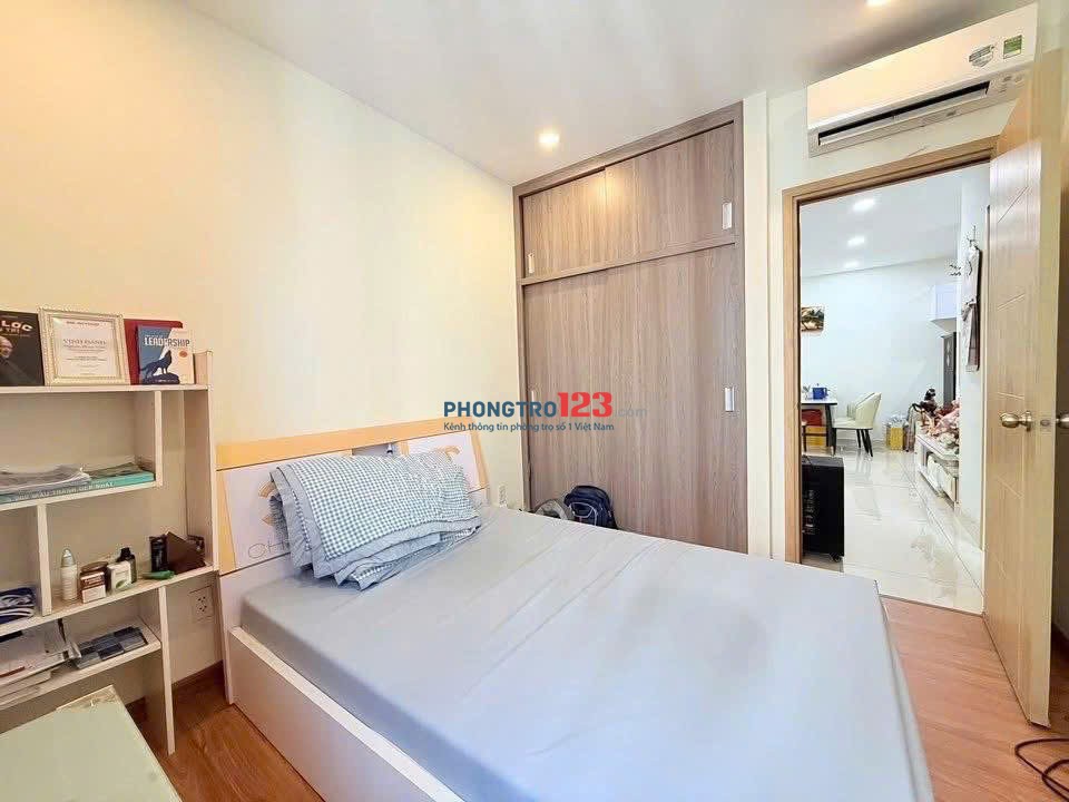 Chung cư Hoa Sứ, P7, PN: 75m2, đầy đủ NT, 2PN, 12triệu