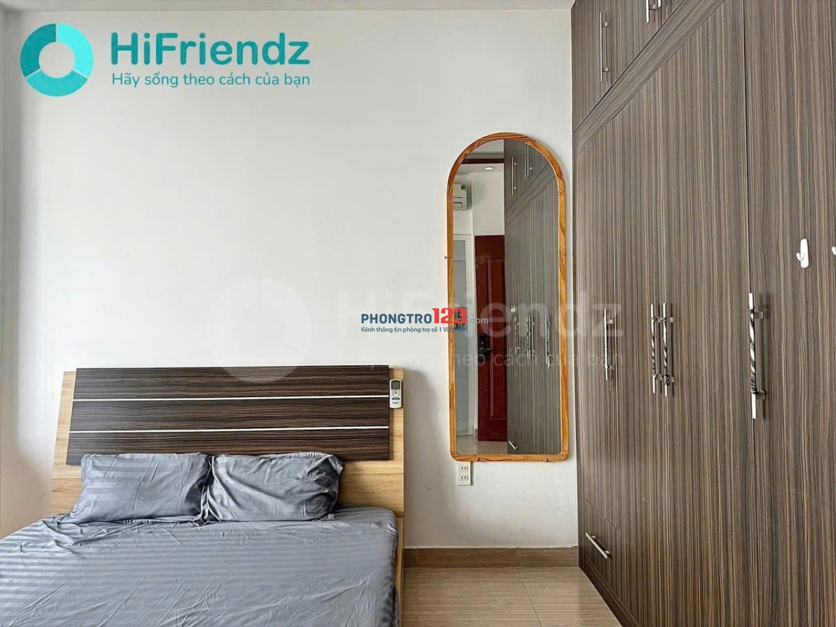 PHÒNG FULL NỘI THẤT BAN CÔNG SIÊU RỘNG TÁCH BẾP NGUYỄN VĂN ĐẬU BÌNH THẠNH TIỆN NGHI DI CHUYỂN