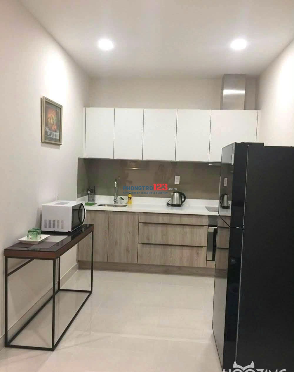 Cho thuê Cộng Hòa Garden-75m2, 2PN, 2WC, 14,5 tr/th đầy đủ nội thất.