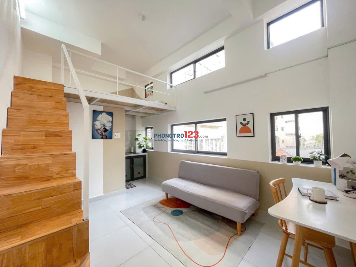 Cho Thuê DUPLEX FULL NỘI THẤT CÓ BẢO VỆ 24/24 ngay VÒNG XOAY DÂN CHỦ