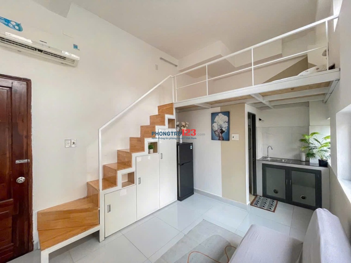 Cho Thuê DUPLEX FULL NỘI THẤT CÓ BẢO VỆ 24/24 ngay VÒNG XOAY DÂN CHỦ