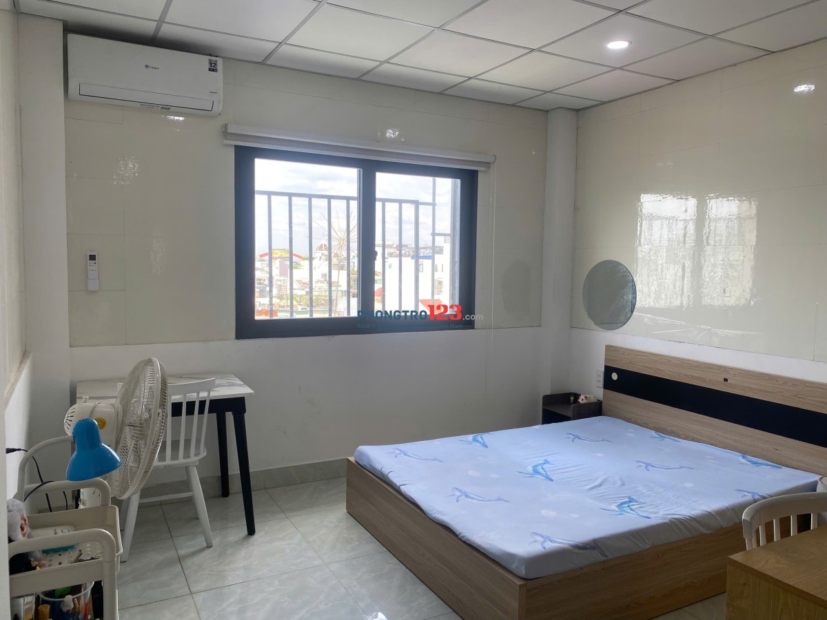 Cho thuê phòng 45m², tách bếp, cửa sổ thoáng – Xô Viết Nghệ Tĩnh, Bình Thạnh gần UTH, FTU2, UEF