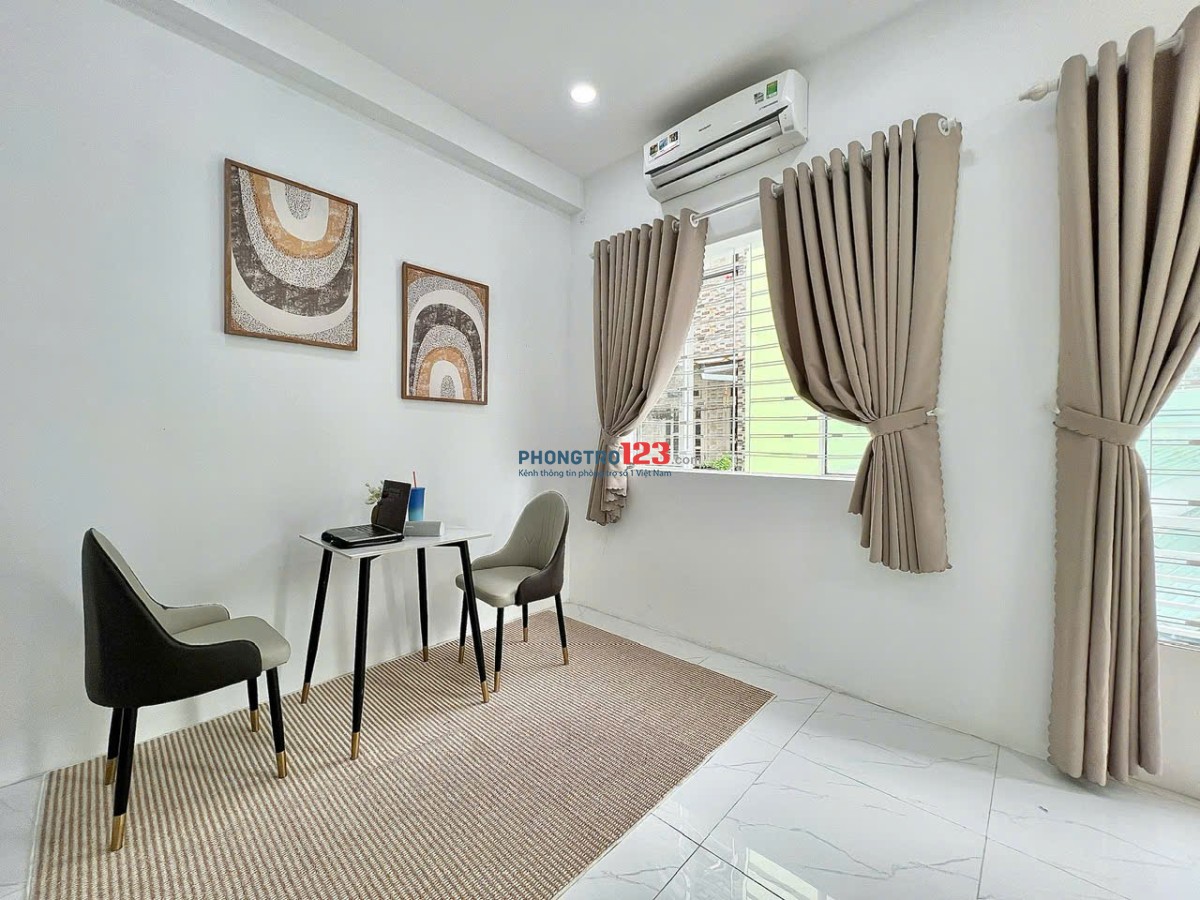 Căn hộ mini ban công bếp xa giường full nội thất gần Landmark 81, Quận 1 – Lê Quang Định, Bình Thạnh