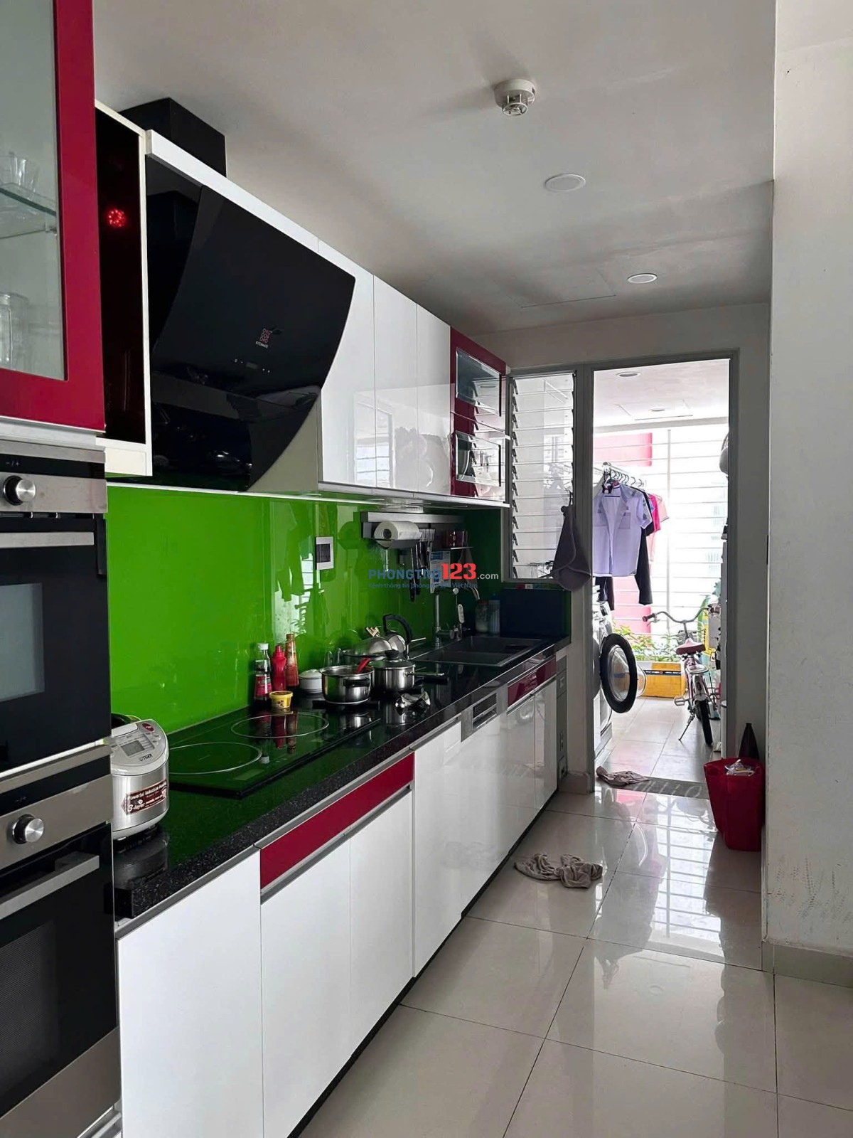 Cho thuê chung cư Kim Tâm Hải, 2PN, 75m2 đầy đủ nội thất, giá 8 tr/th