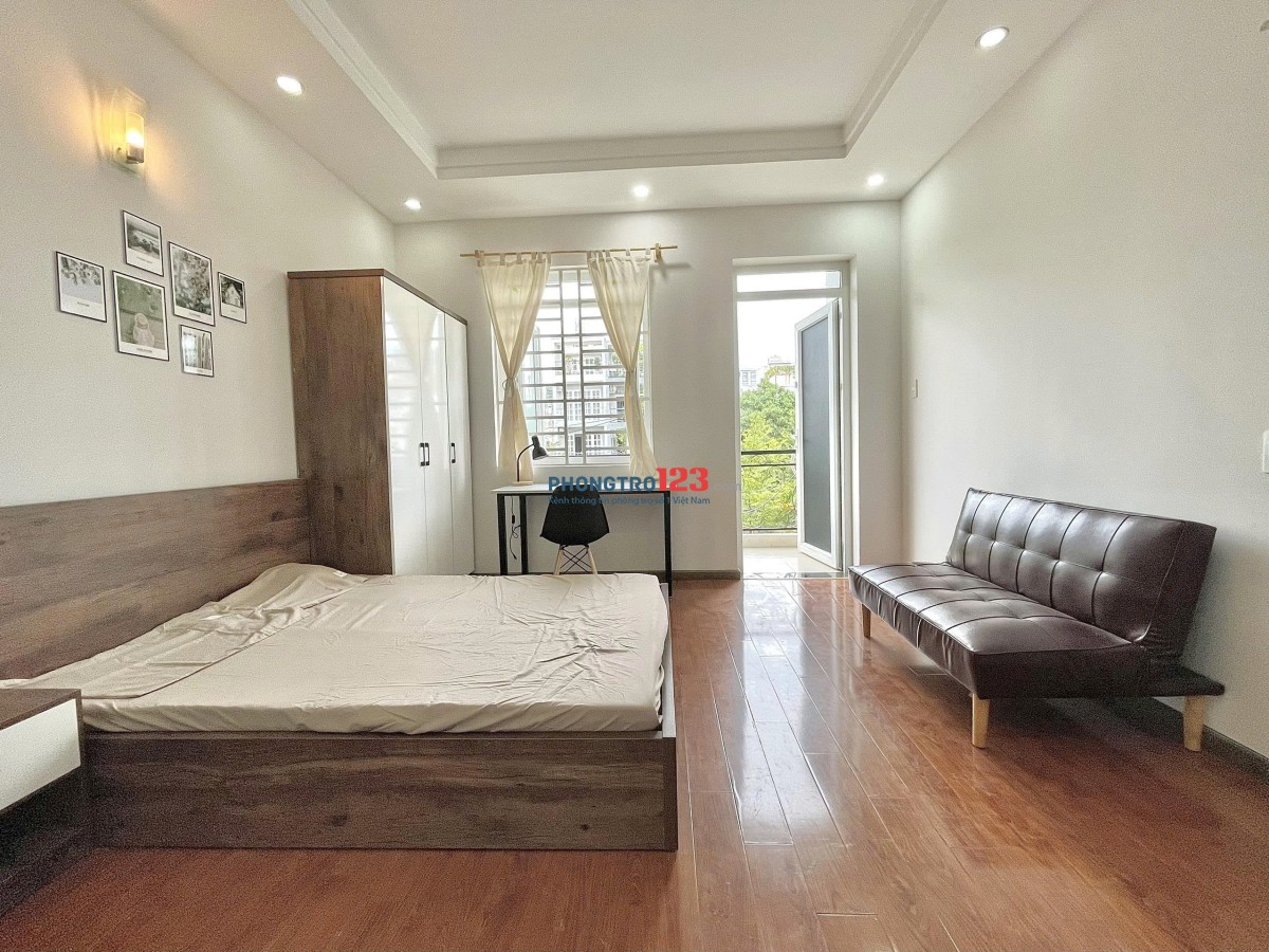 Cho thuê căn hộ Bình Lợi ban công siêu rộng – gần Văn Lang, HUTECH – Bình Thạnh