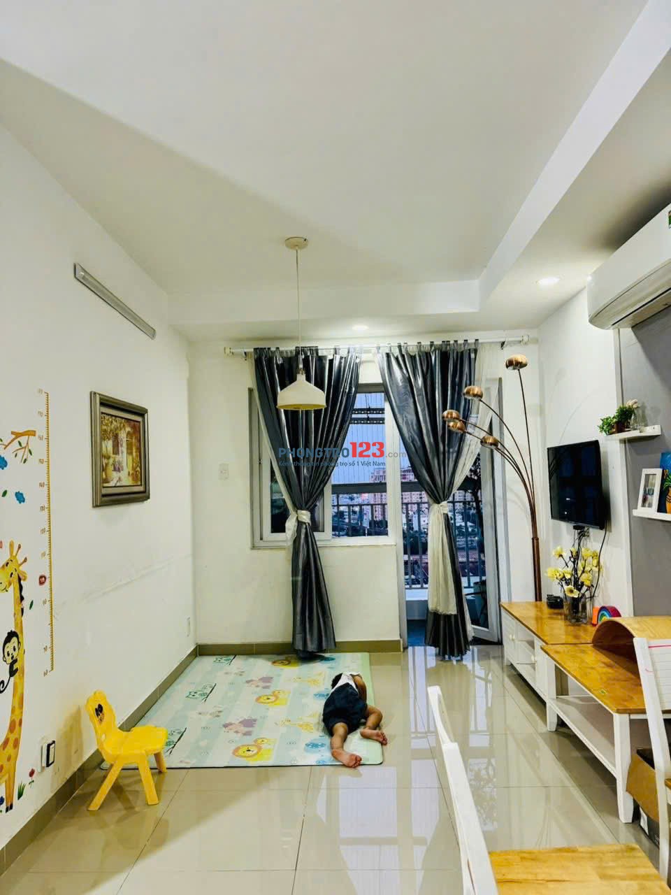 Chung cư Central Plaza căn 1 phòng ngủ giá 10tr/tháng