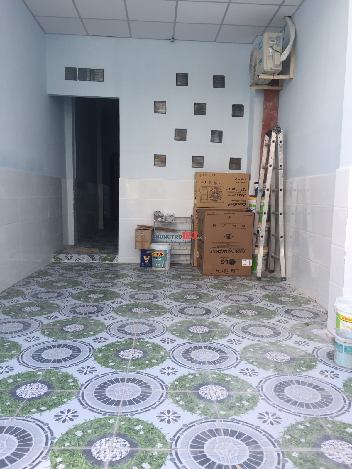 Cho thuê phòng trọ mới xây nhà mặt tiền đường 33 P. Tân Kiểng