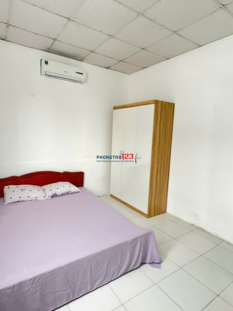 Phòng trọ 204 Trần Duy Hưng nhận xe điện 3tr3