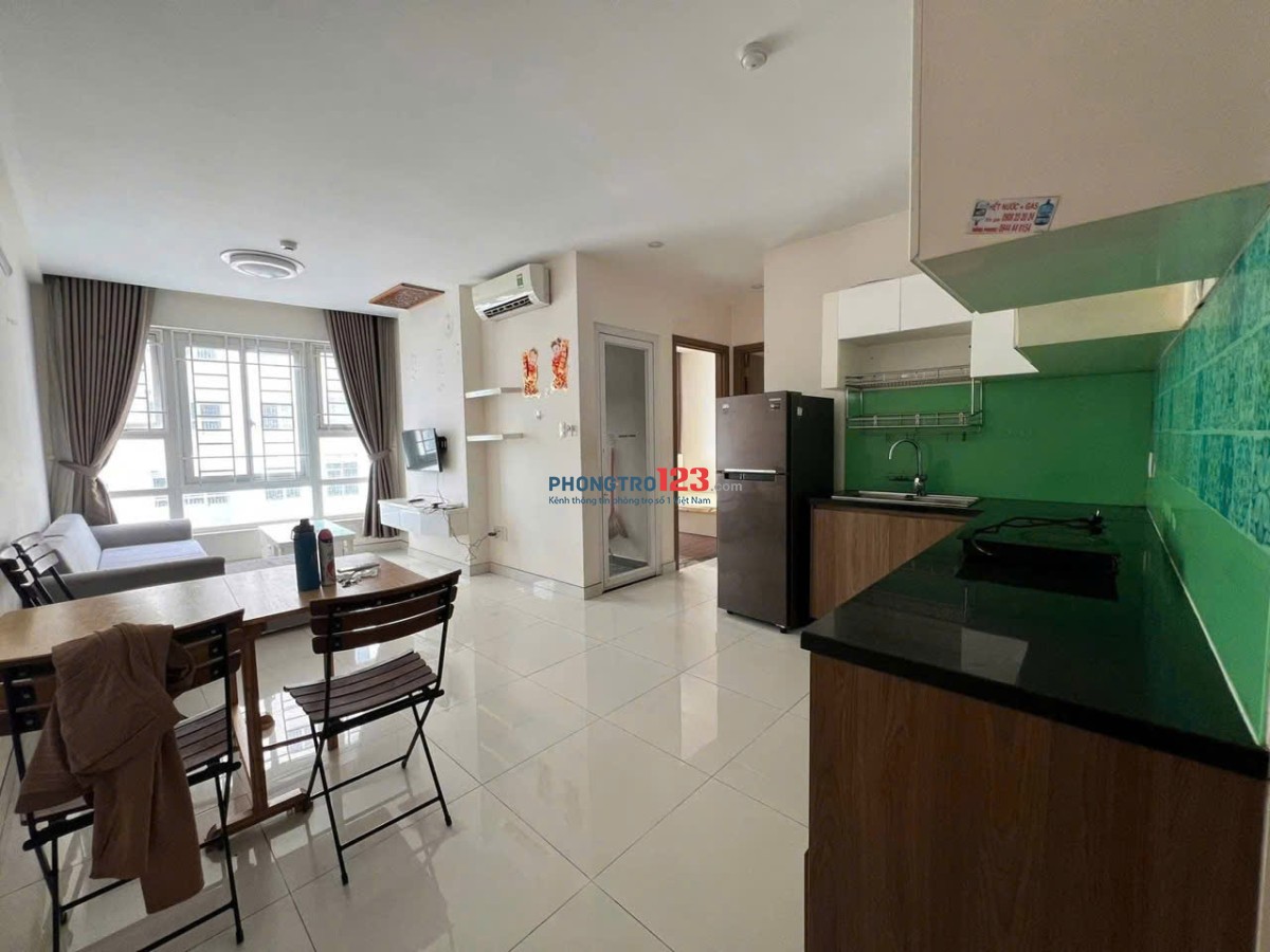 Chung cư Nguyễn Thượng Hiền, BT: 80m2, 2p ngủ, full nội thất, 12,5triệu