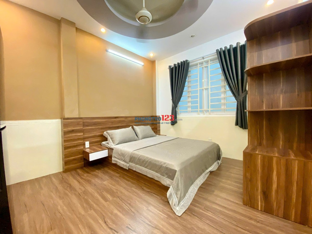 Phòng trọ cửa sổ lớn full nội thất, an ninh cao gần VLU cơ sở 3 – Nguyễn Văn Đậu, Bình Thạnh