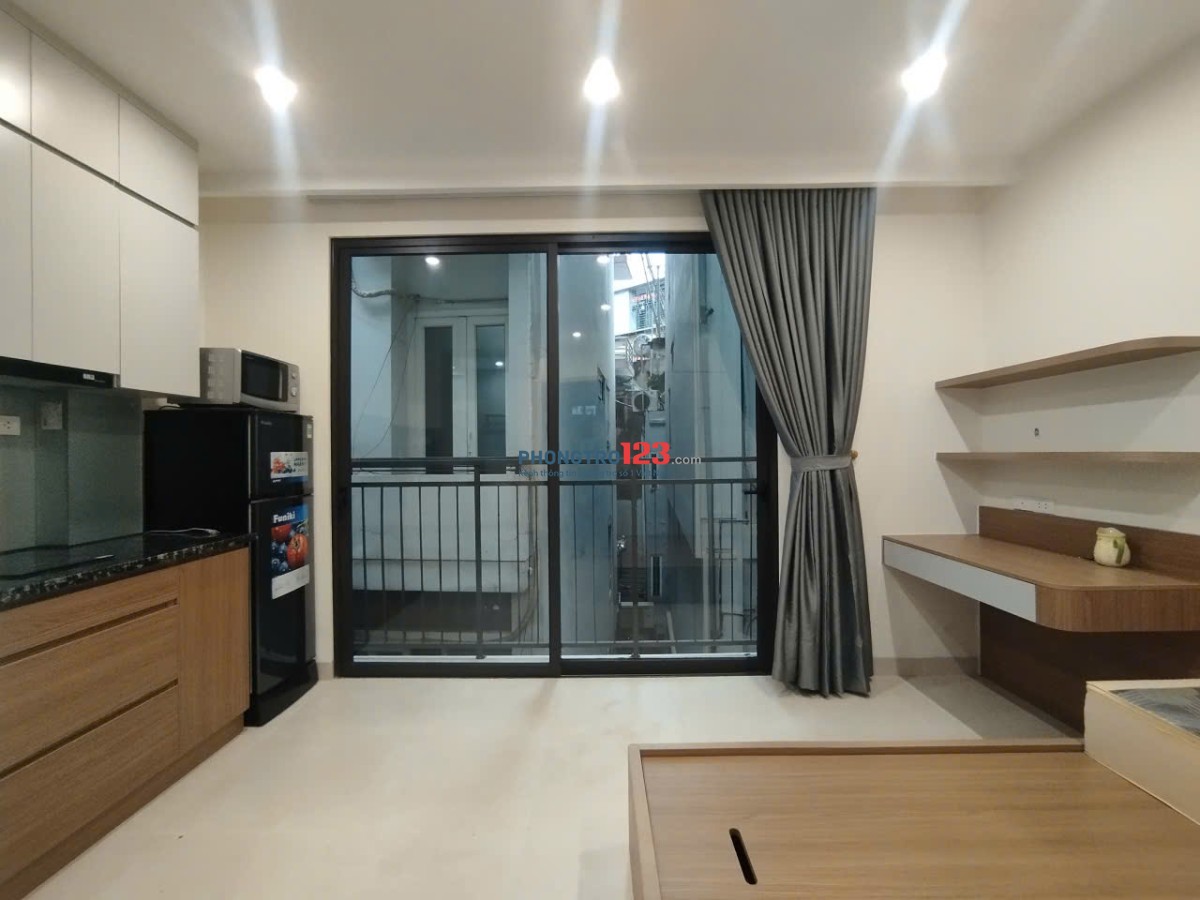 CHO THUÊ STUDIO FULL ĐỒ – NHÀ MỚI XÂY – NGÕ 41 ĐÔNG TÁC⭐ Duy nhất 4 phòng – Yên tĩnh, riêng tư