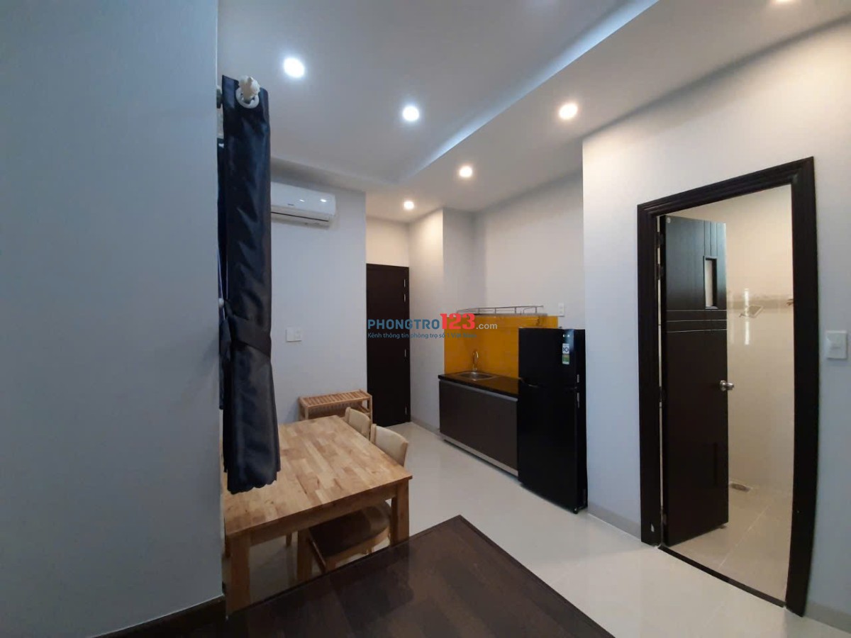 Căn hộ full nội thất, thoáng mát, an ninh, sạch sẽ, mới XD, cách cầu vượt Cây Gõ 200m. Tặng 2 triệu